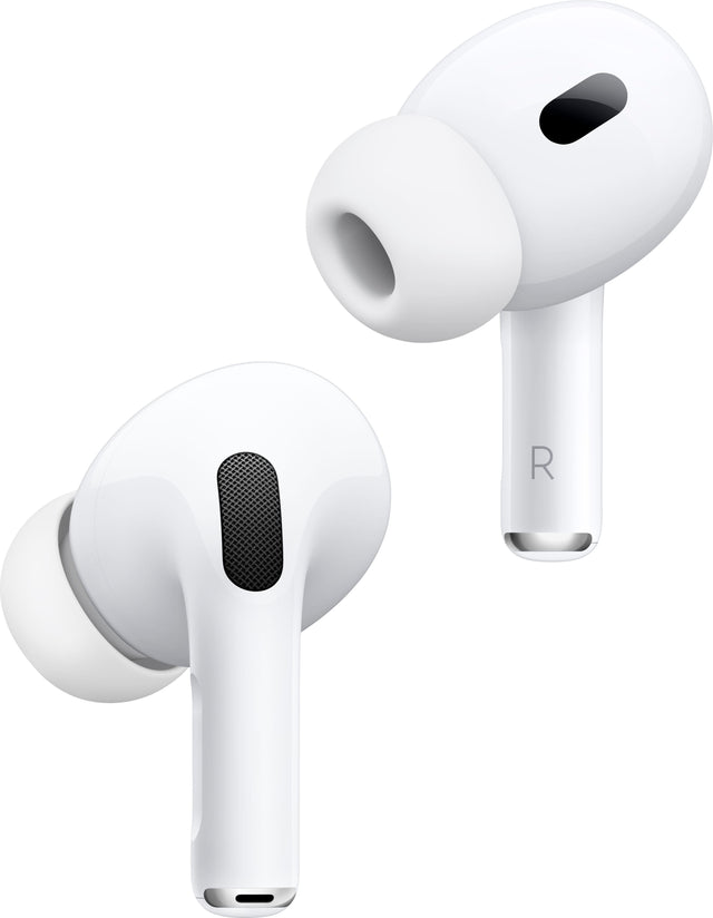 Front. Apple - AirPods Pro (2nd generation) - White.