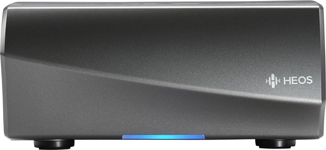 Front. Denon - Heos Link HS2  Streaming Media Player - Black and Gunmetal.