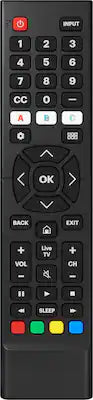 Insignia™ - Replacement Remote for Hisense TVs