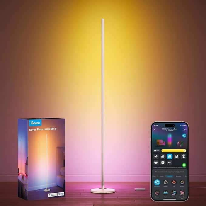 Govee - RGBICW Gold Smart Floor Lamp Basic