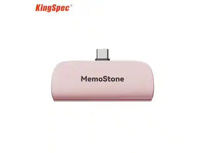 KingSpec - MomeStone 512GB SSD, 2000MB/s, USB 3.2 Type C, Portable Metal Drive