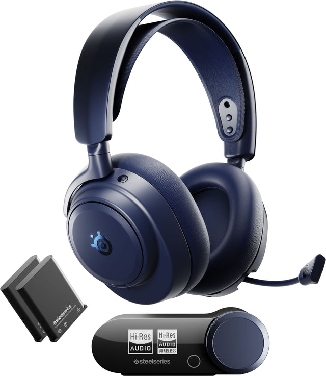 - I steelseries wwi.mum I 1 Hi-Res Hi-Res AUDIO AUDIO WIRELESS steelseries