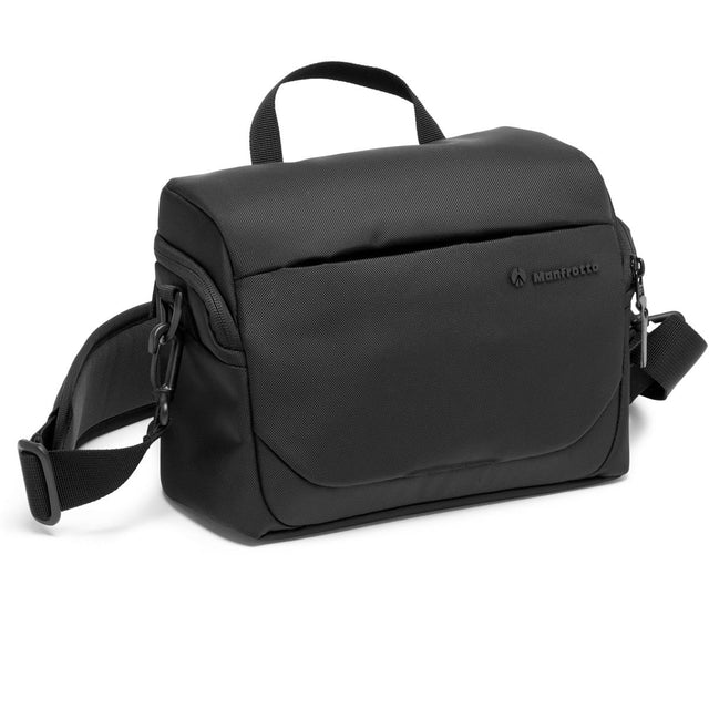 Front. Manfrotto - Manfrotto Advanced III Shoulder Bag for DSLR/CSC Camera, Medium, Black.