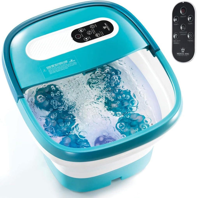 ON/OFF  
TEMP  
TEMP  
MASSAGE  
3 MODES  
LED LIGHT  
BUBBLE  
TIMING  
MEDICAL KING  

W