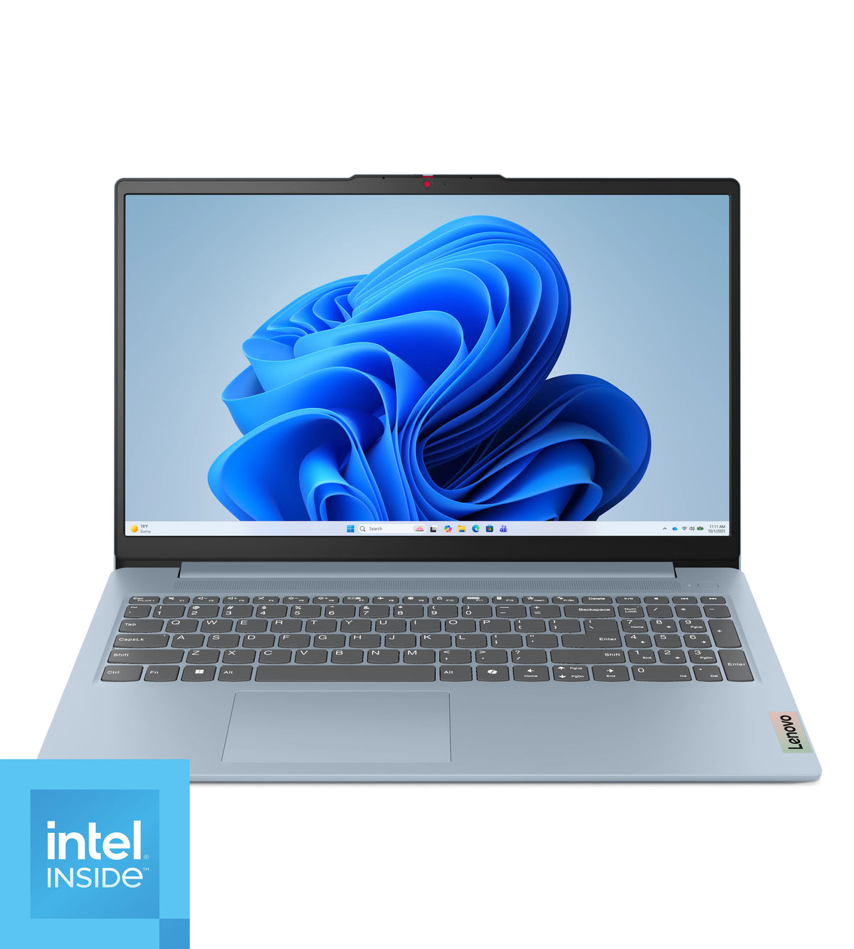 Lenovo - IdeaPad Slim 3i 15.6" Full HD Laptop - Intel Processor N150 2024- 8GB Memory - 128GB Storage - Frost Blue