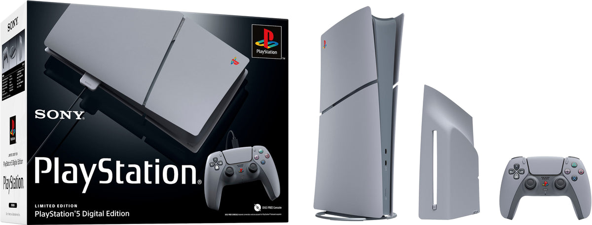 PlayStation 5 Slim Digital Edition Console – 30th Anniversary Limited Edition Bundle