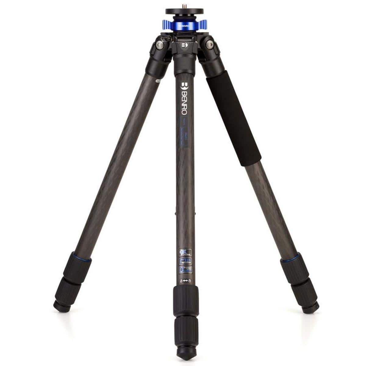 Benro - Mach3 TMA37C Series 3 3-Section 9X Carbon Fiber Tripod, Twist Lock