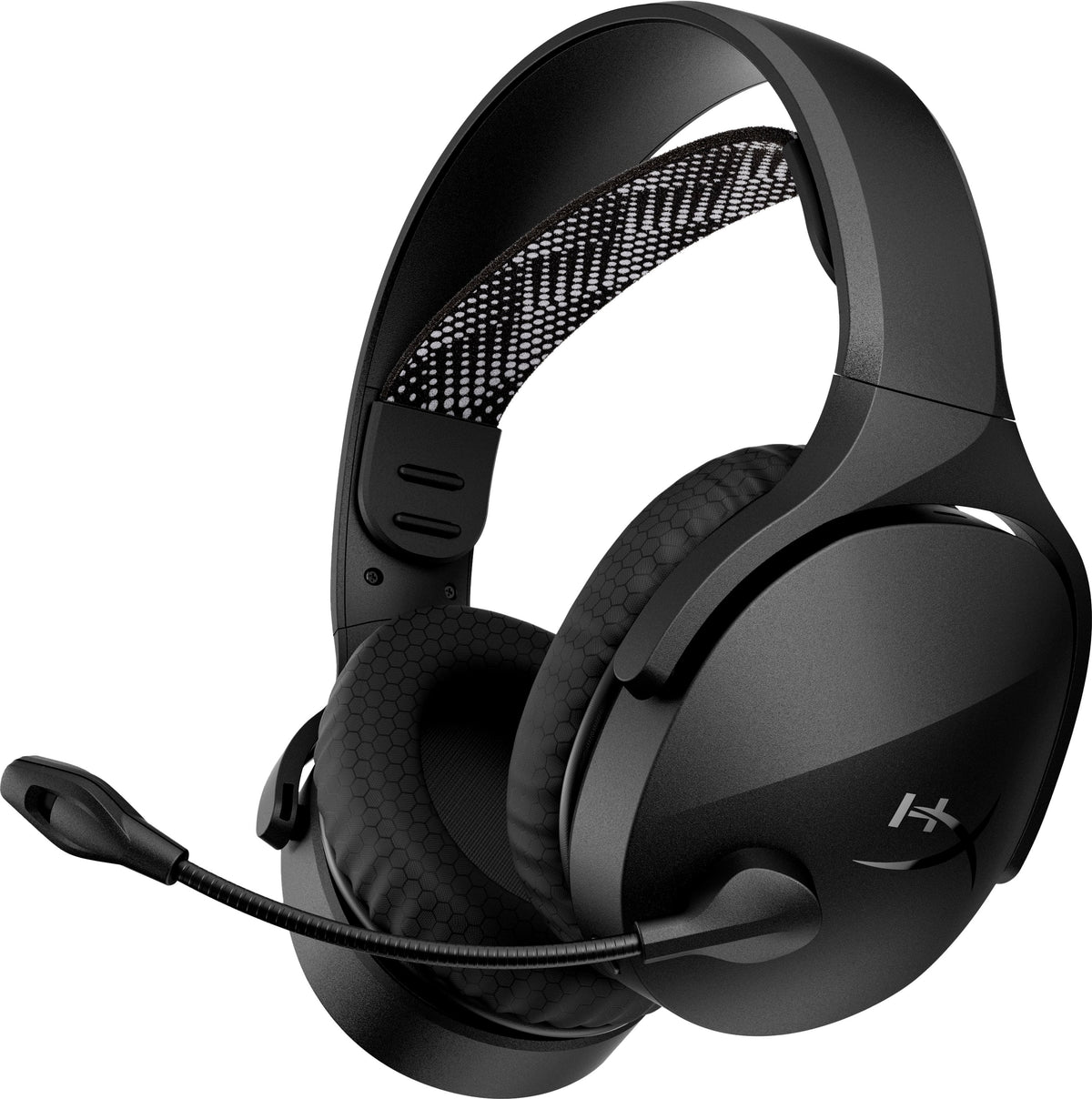 HyperX - Cloud Jet Dual Wireless Gaming Headset for PC, Mac, PS5, PS4, and Mobile - Black