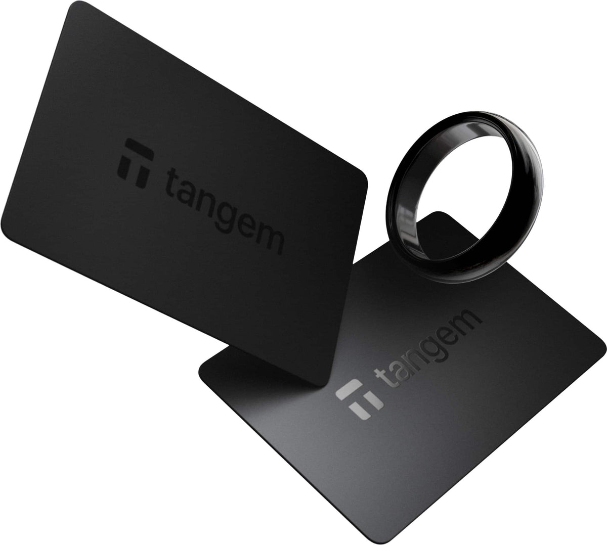 Tangem - Ring - Size 12 - Black
