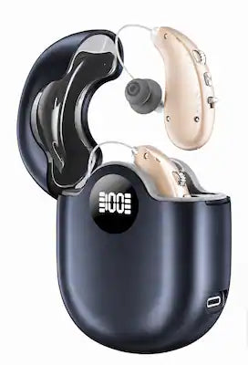 Eara - Essential BTE Rechargeable OTC Digital 16-channel Hearing Aids for Seniors and Adults