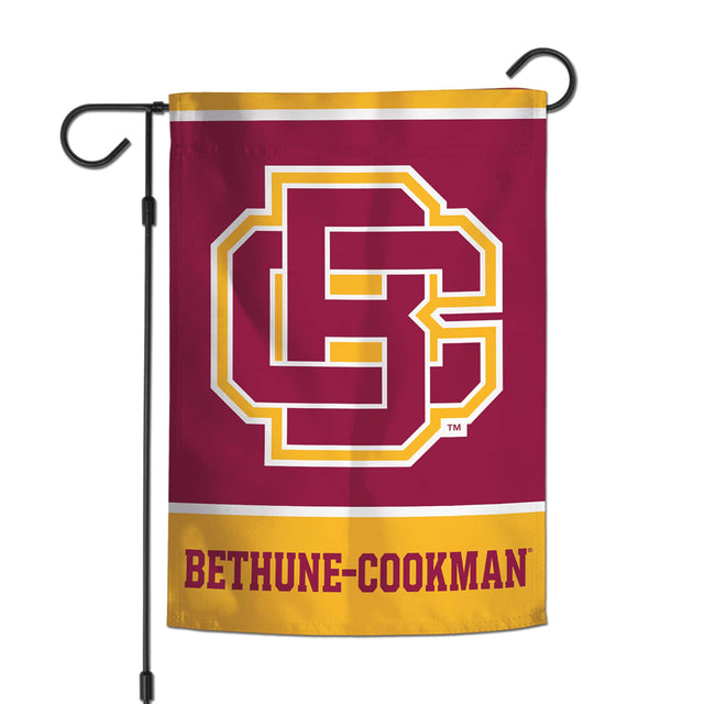 Front. WinCraft - Bethune-Cookman Wildcats 12'' x 18'' Double-Sided Garden Flag - Multicolor.