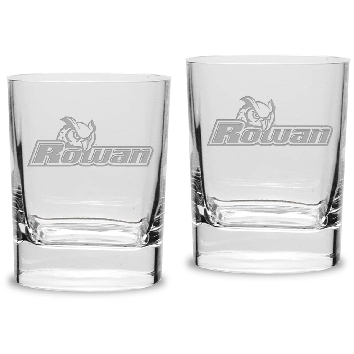 Jardine - Rowan Profs 11.75oz. Square Double Old Fashioned Glass Set - Multicolor