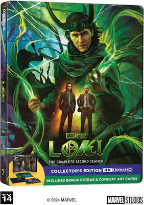 Loki: The Complete Second Season (Steelbook)   - 4K Blu-Ray