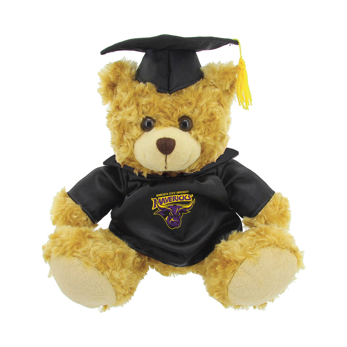 Jardine - Minnesota State Mavericks 12'' Graduation Plush Bear - Oatmeal