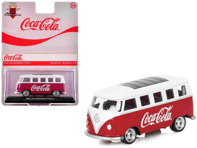 L 1 T 9 14 1 MOTOR M CIE Olnecico Coca-Cola 1963 VOLKSWAGEN TYPE 2 1:50 SCALE - ÉCHELLE 1:50