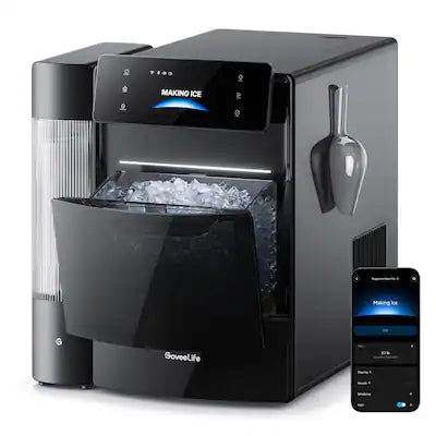 Govee - GoveeLife Smart Nugget Ice Maker Pro, 60lbs Daily, App and Voice Control, Self-Clean