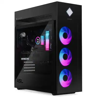 HP - OMEN by HP 45L Gaming Desktop GT22-3090 - Intel Ultra 9 285K - 64GB DDR5 - 2TB SSD - GeForce RTX 5090 32GB GDDR7