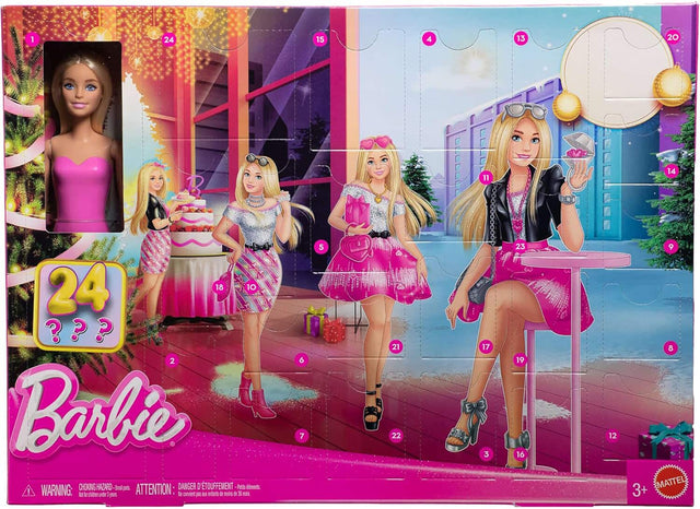 1 24 15 4 13 20 B B 11 IR 14 24 18 10 23 19 16 12 9 8 21 22 17 3 23 19 16 12 9 8 Barbie CHOKING HAZARD Sral m ATTENTION DANGER I TOUFFEMENT -Petts fenerts WARNING: br b chitten ade yeas le candest  DU entarts de nn de 3 nO 6 7 5 21 22 17 3 23 19 16 12 9 8 MATTEL 3+