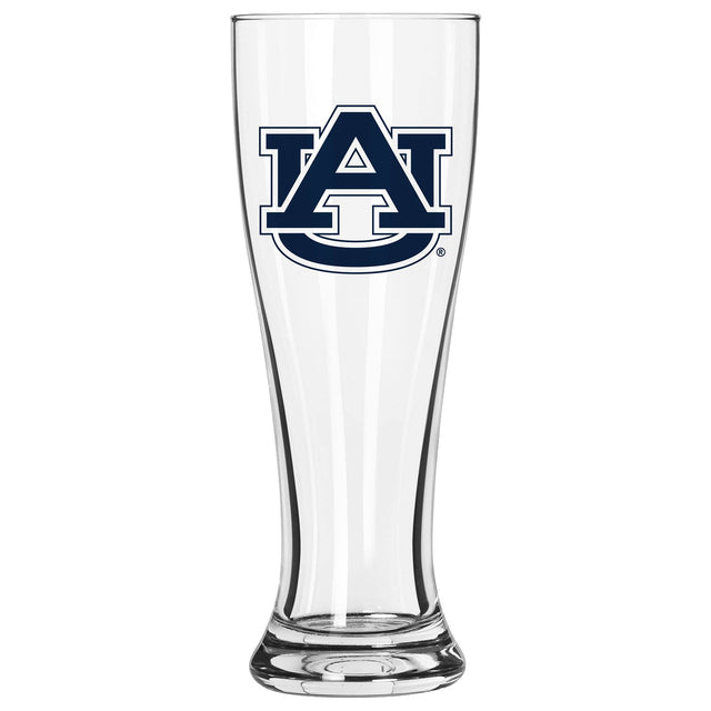 Front. Logo Brands - Auburn Tigers 16oz. Game Day Pilsner Glass - Multicolor.