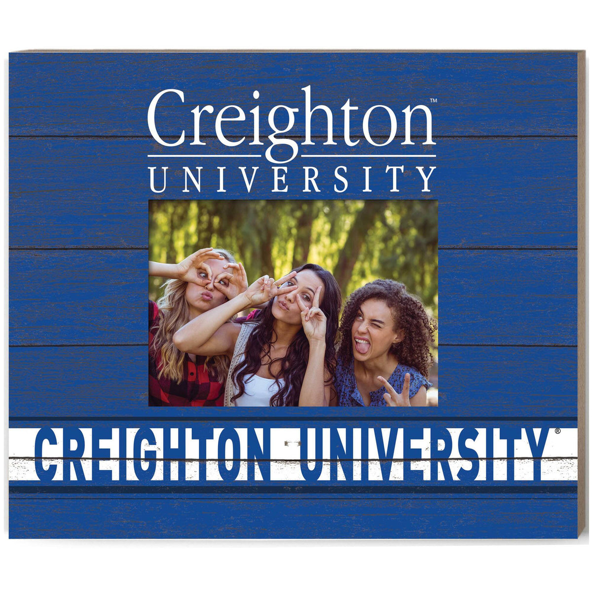 Jardine - Creighton Bluejays 11'' x 13'' Team Spirit Scholastic Picture Frame - Blue