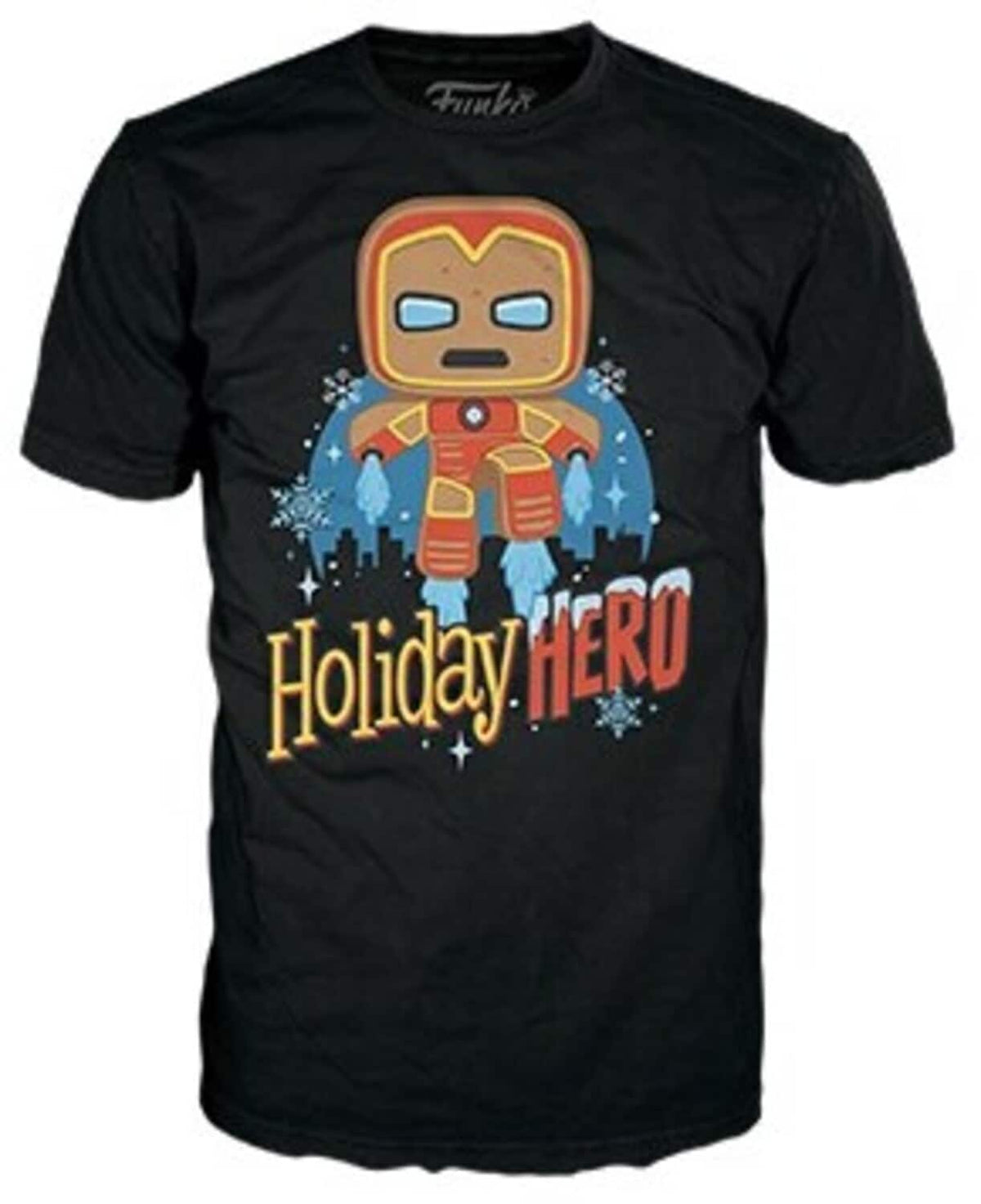 Funko - BOXED TEE: Marvel Holiday- GB Iron Man - M - COLLECTIBLES - Multicolor