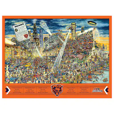 YouTheFan - Chicago Bears 500-Piece Joe Journeyman Puzzle