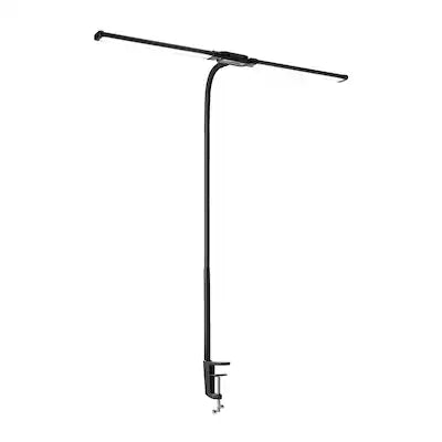 VEVOR - LED Desk Lamp with Clamp, Double Head Architect Desk Lamp, Eye-Caring Desk Light with 360° Adjustable Gooseneck