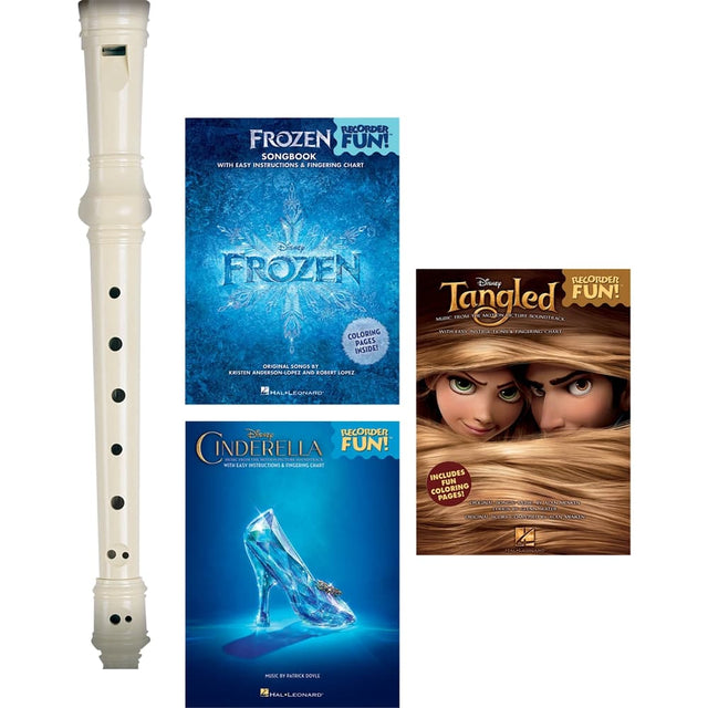 Front. Hal Leonard - Disney Magic: Instructional Songbooks Pack and Recorder.