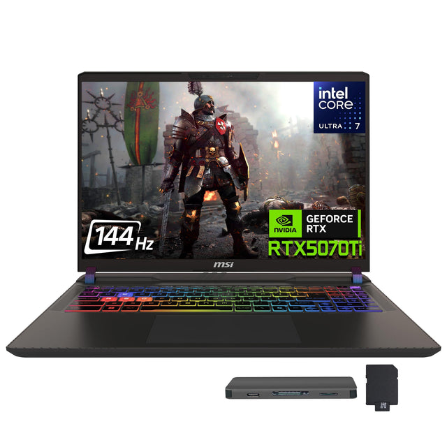 intel CORE ULTRA 7 144 Hz GEFORCE NVIDIA RTX RTX5070Ti msi