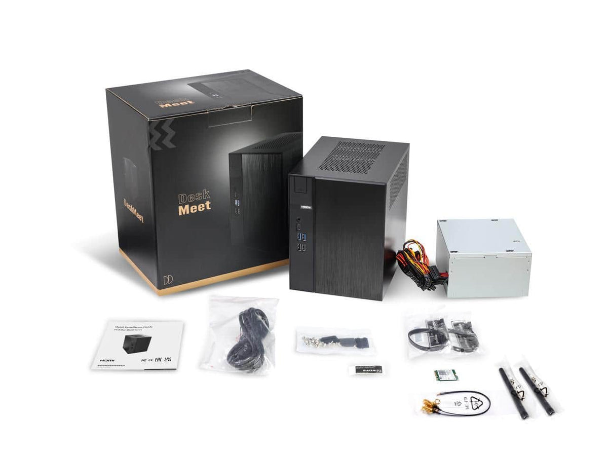 ASRock - DESKMEET B760W/B/BB/BOX/US Intel Socket LGA1700 Intel B760 Barebone System