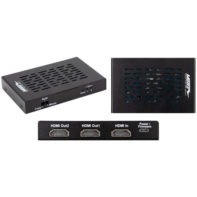 Meta | Auto L Mixed Copy- Out- 2 Power oe o L e DR Pk ! RTAM Meira BROUR HDMI Out2 HDMI Out1 HDMI In Power Firmware