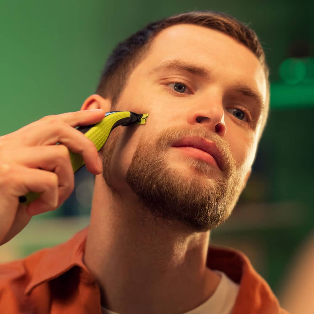 Person shaving
