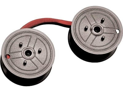 DataProducts - Calculator Ribbon, Black/Red - Red/Black