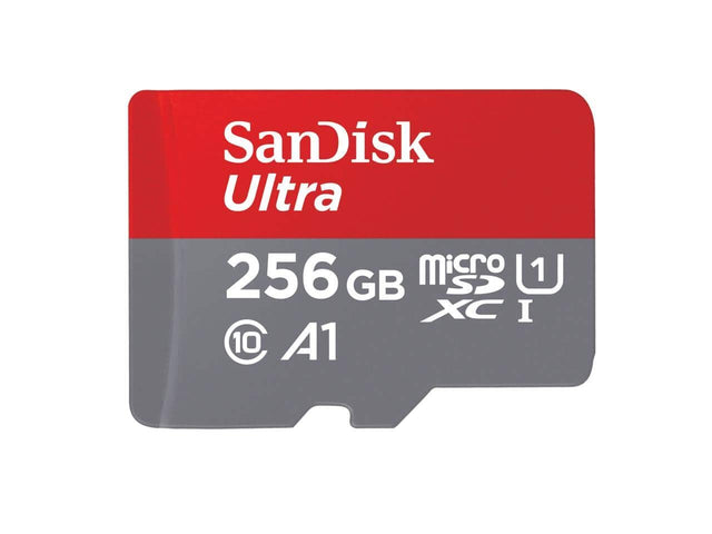 SanDisk Ultra  
256 GB  
microSDXC I  
U1  
A1  
10