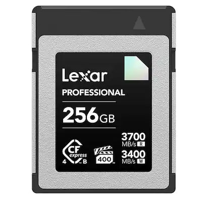 Lexar - Diamond Series Professional CFexpress 4.0 Type-B Memory - 256GB, Card