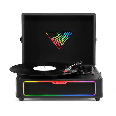 Victrola - Journey Glow Illuminated Suitcase Record Player