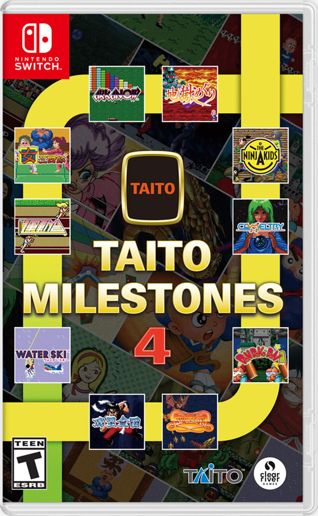 NINTENDO SWITCH

TAITO MILESTONES 4

- THE NINJA KIDS
- WATER SKI
- BONK! BONK!
- GYROMANIA
- THE NINJA KIDS
- BONK! BONK!
- WATER SKI
- BONK! BONK!
- BONK! BONK!
- BONK! BONK!
- BONK! BONK!
- BONK! BONK!
- BONK! BONK!
- BONK! BONK!
- BONK! BONK!
- BONK! BONK!
- BONK! BONK!
- BONK! BONK!
- BONK! BONK!
- BONK! BONK!
- BONK! BONK!
- BONK! BONK!
- BONK! BONK!
- BONK! BONK!
- BONK! BONK!
- BONK! BONK!
- BONK! BONK!
- BONK! BONK!
-