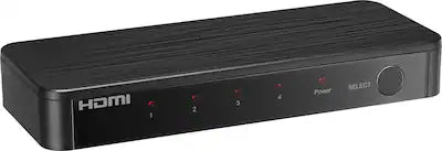 Rocketfish™ - 4-Input 8K Ultra High Speed HDMI 2.1 Switch