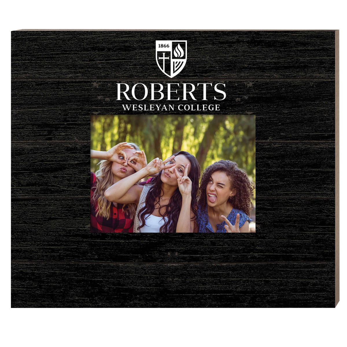 Jardine - Roberts Wesleyan Redhawks 11" x 13" Team Spirit Scholastic Picture Frame - Black