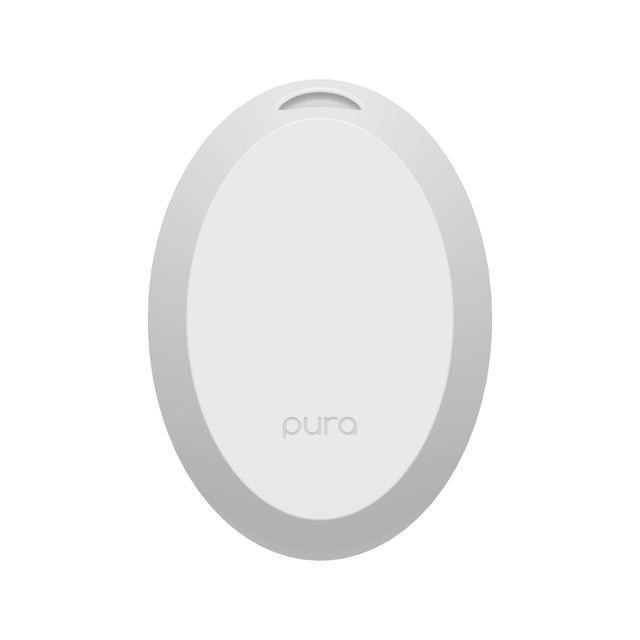 Front. Pura - Pura Home Mini Smart Fragrance Diffuser - White.