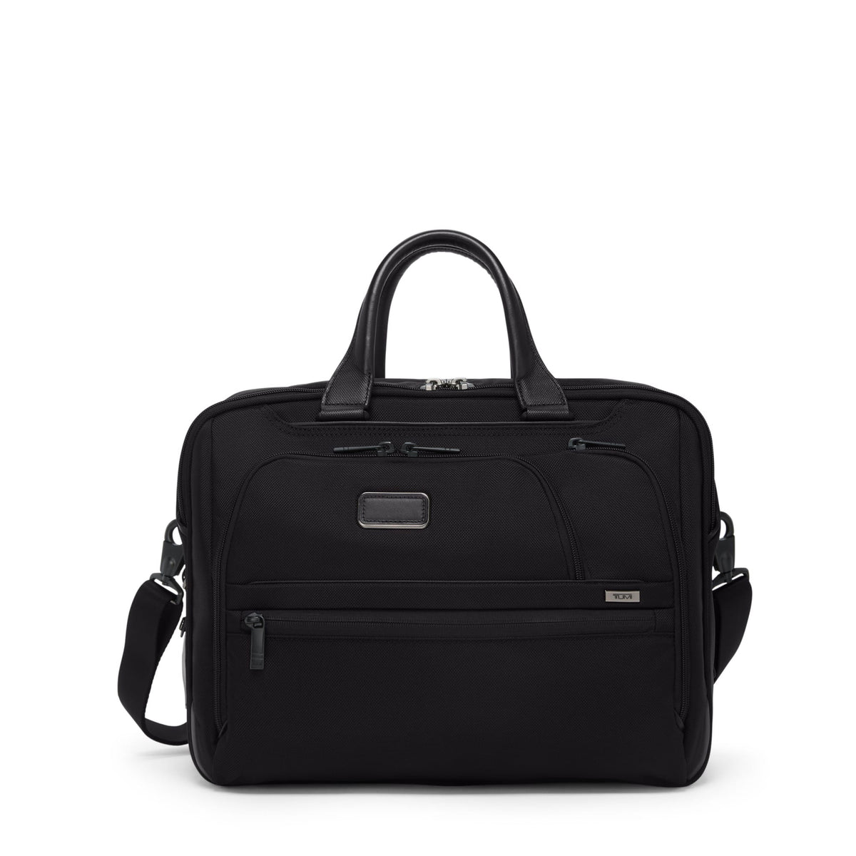 TUMI - Alpha Medium Expandable Briefcase for 15" Laptop - Black