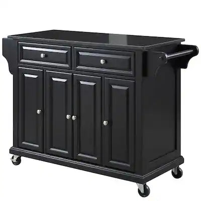 Crosley Furniture - Full Size Granite Top Kitchen Cart