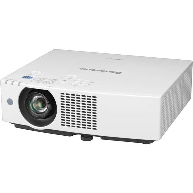 Front. Panasonic - Panasonic PT-VMZ61 LCD Projector - 16:10 - Ceiling Mountable, Floor Mountable - White - 1920 x 1200 - Front, Rear - White.