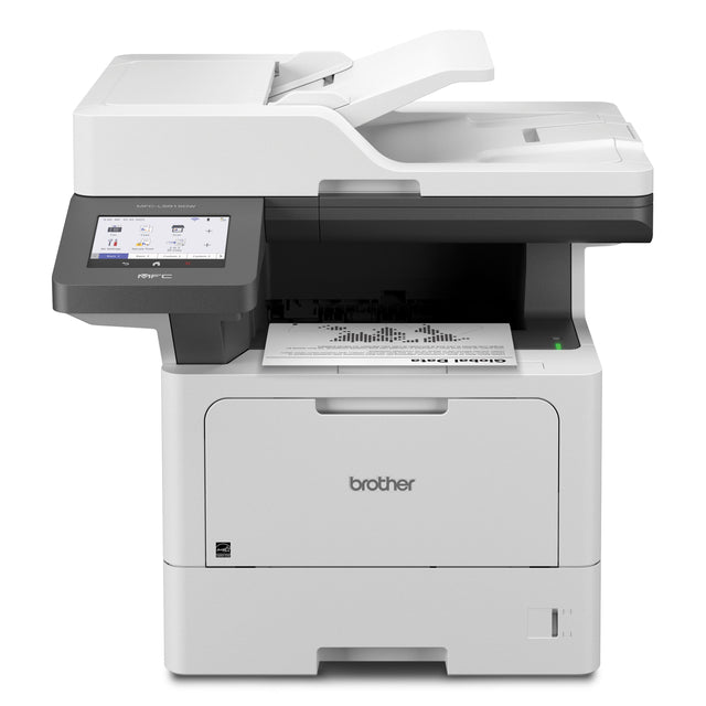 I have a Brother printer that is white and black.