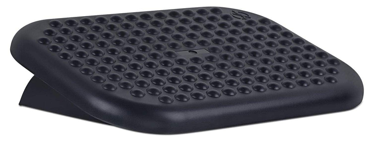 Mount-It! - Adjustable Ergonomic Footrest with Tilt, Under Desk Foot Rest for Office, Home, and Gaming - Black