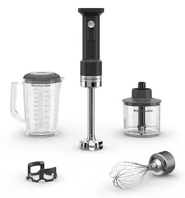 KitchenAid - KitchenAid Go Cordless Hand Blender with Accessories - battery
