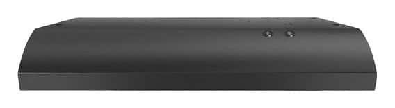 Whirlpool - 30 inches - Externally Vented - Under cabinet Range Hood - Black