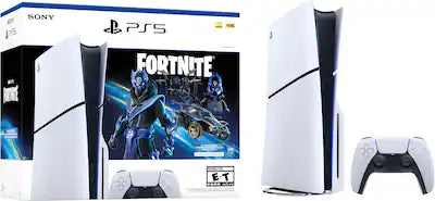 Sony - PlayStation 5 Slim Console - Fortnite Cobalt Star Bundle