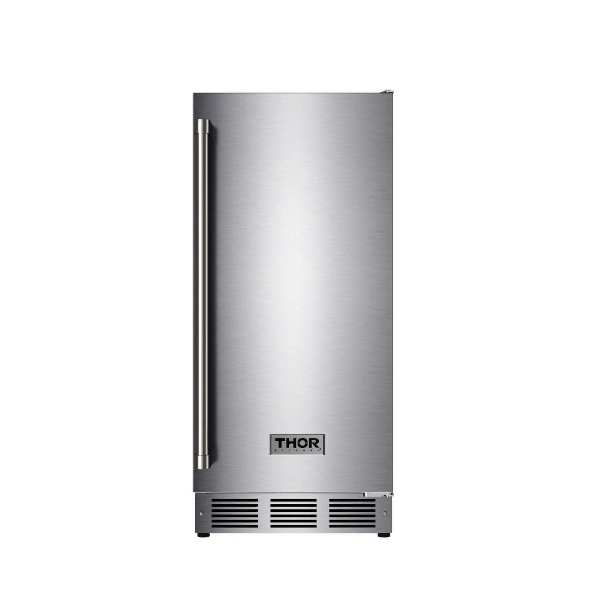 Thor Kitchen - 15 Inch 68 lbs. Built-In Indoor/Outdoor Ice Maker with Built-In Pump - Stainless Steel