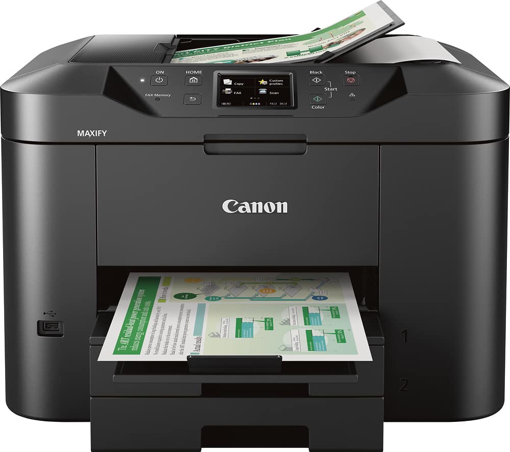 Canon - MAXIFY MB2720 Wireless All-In-One Printer - Black